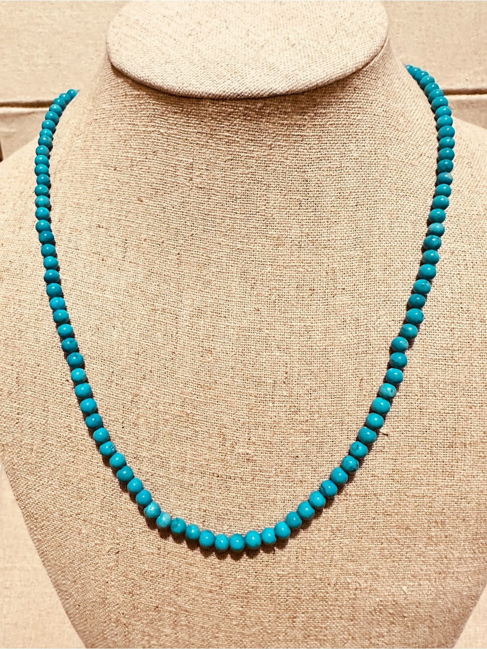 Vintage | Necklace | Vintage Turquoise Beaded Necklace | Two